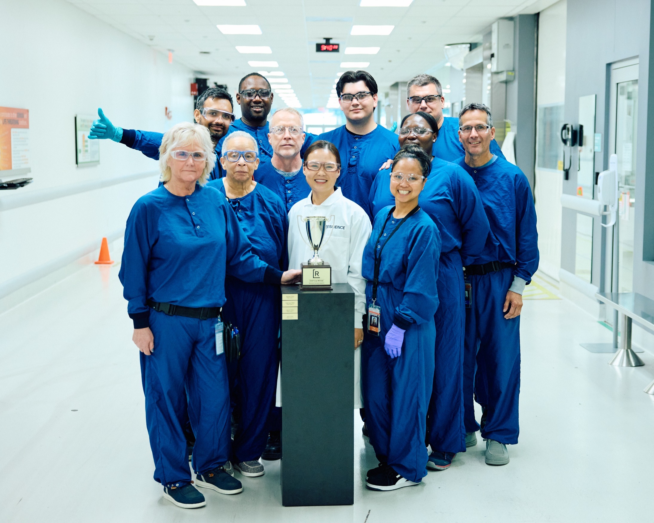 Group of scientists