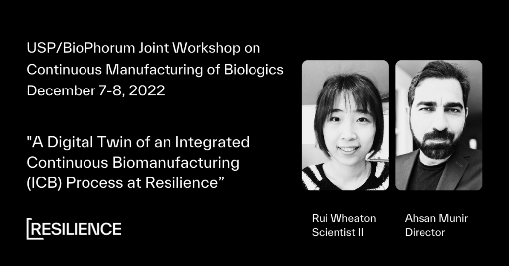 USP/BioPhorum Joint Workshop on Continuous Manufacturing of Biologics